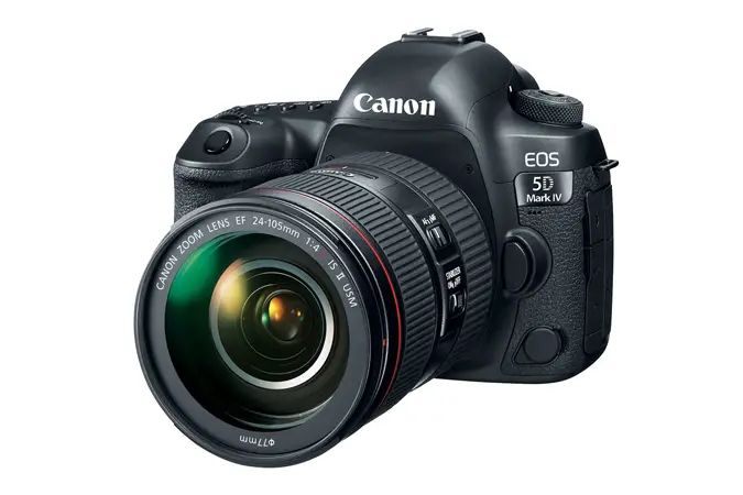 Canon Mark IV mit 4k-Video-Aufnahme