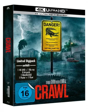 Crawl 4K Digipack von Alexandre Aja (UHD Blu-ray Disc)
