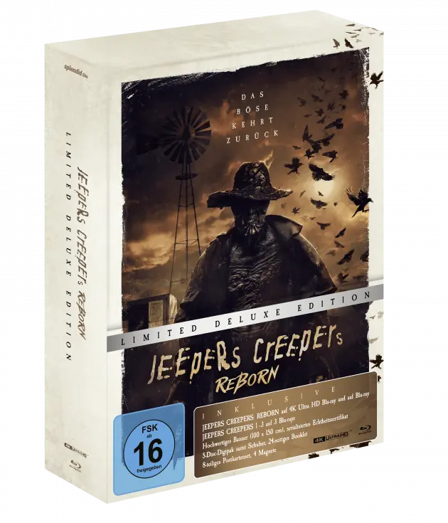 Jeepers Creepers: Reborn im 4K Limited Digipack mit Jeepers Creepers 1 - 3