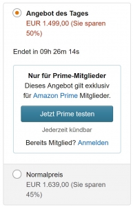 Amazon Prime Deals - Nur für Mitglieder